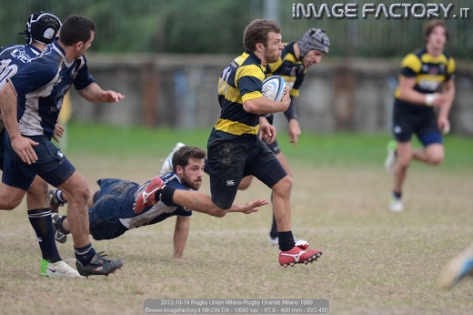 2012-10-14 Rugby Union Milano-Rugby Grande Milano 1990